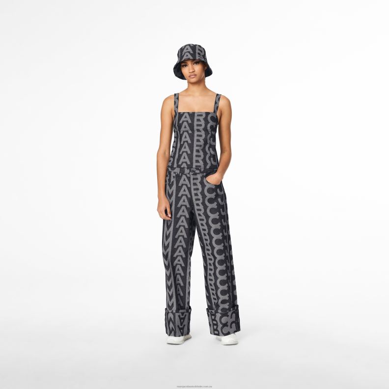 JLX82508 Marc Jacobs monogram denim bustier toppen