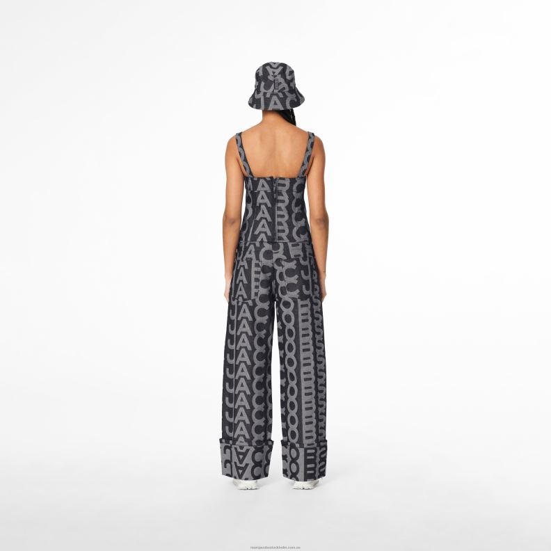 JLX82508 Marc Jacobs monogram denim bustier toppen