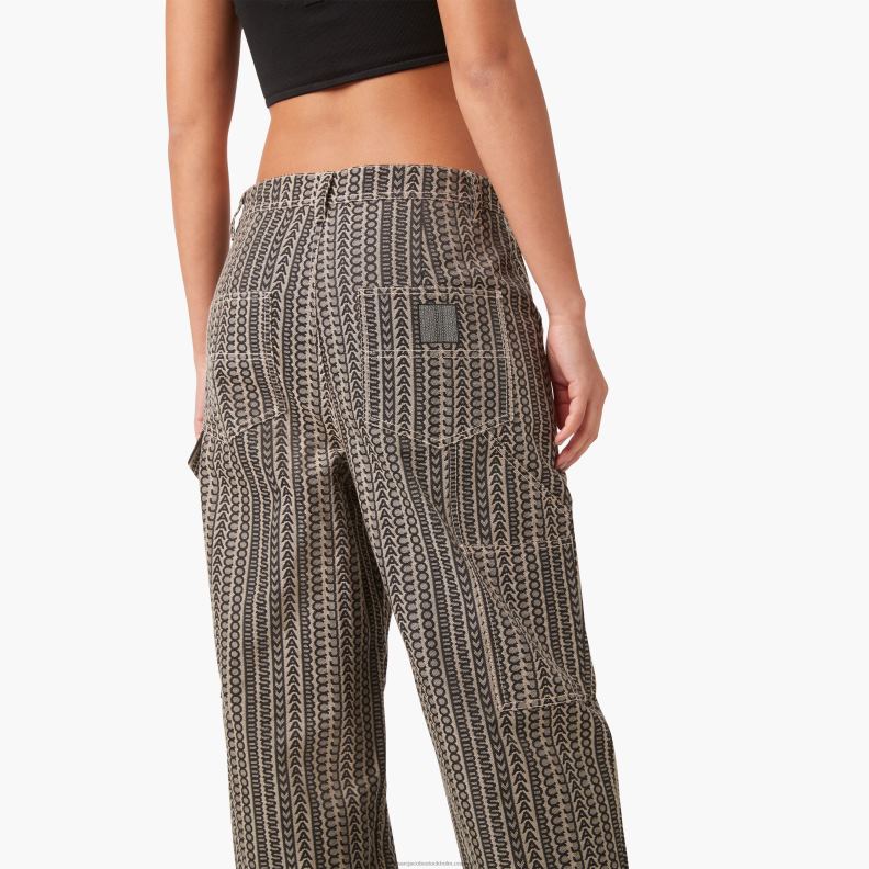 JLX82502 Marc Jacobs monogrammålarnas byxor