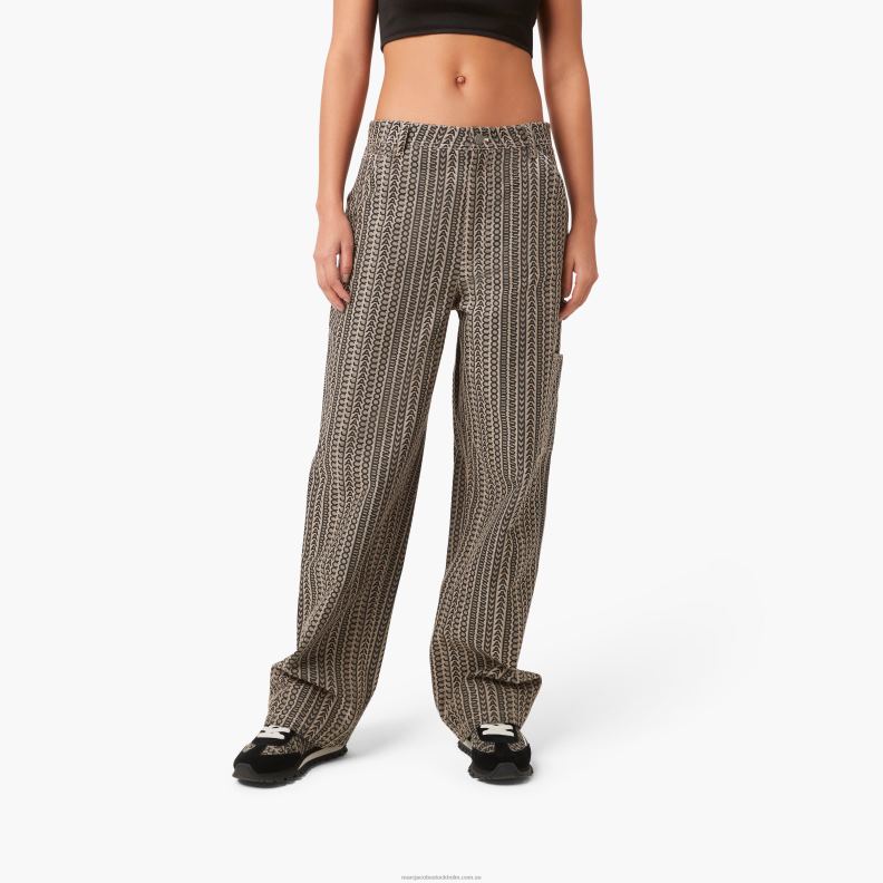 JLX82502 Marc Jacobs monogrammålarnas byxor