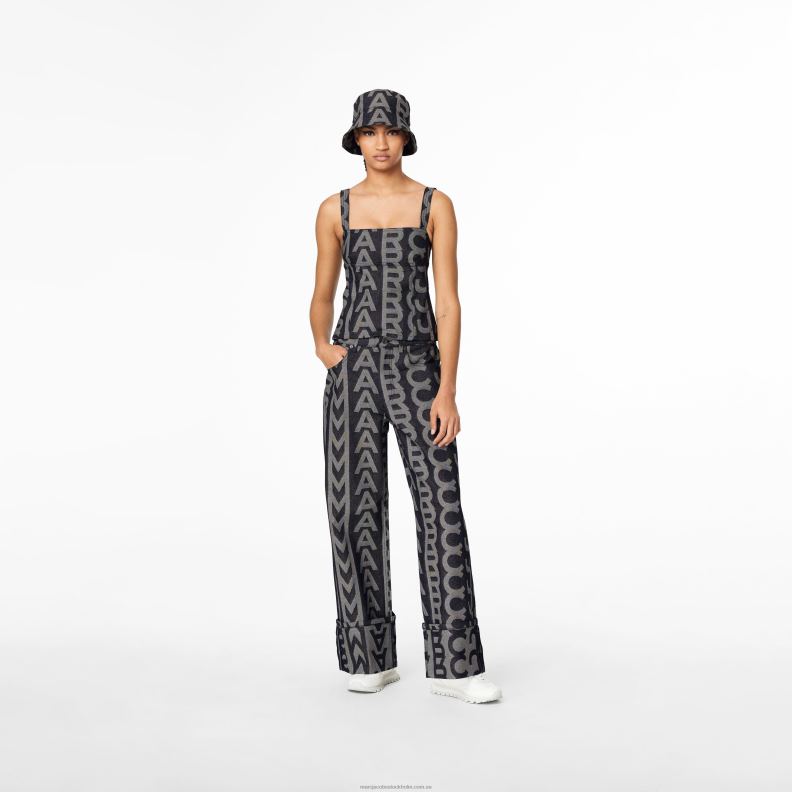 JLX82507 Marc Jacobs monogram oversized jeans