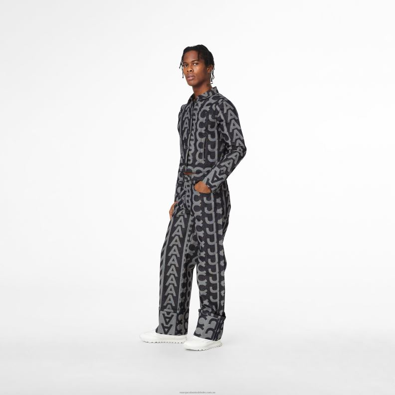 JLX82507 Marc Jacobs monogram oversized jeans