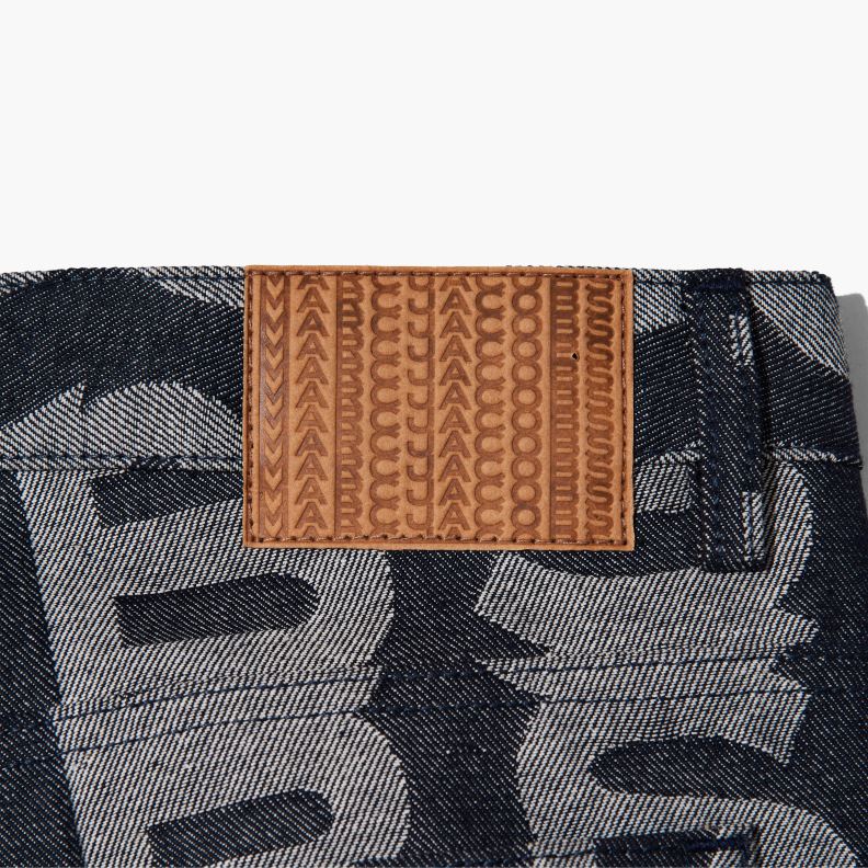 JLX82507 Marc Jacobs monogram oversized jeans