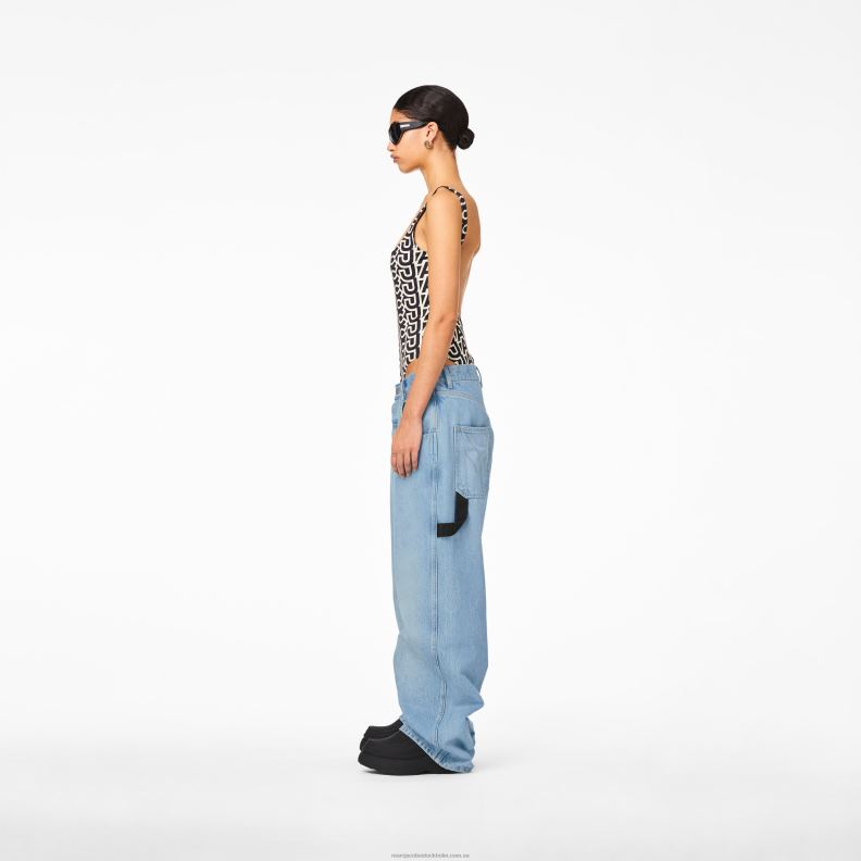JLX82538 Marc Jacobs den överdimensionerade snickarjeanen