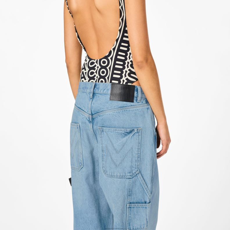 JLX82538 Marc Jacobs den överdimensionerade snickarjeanen