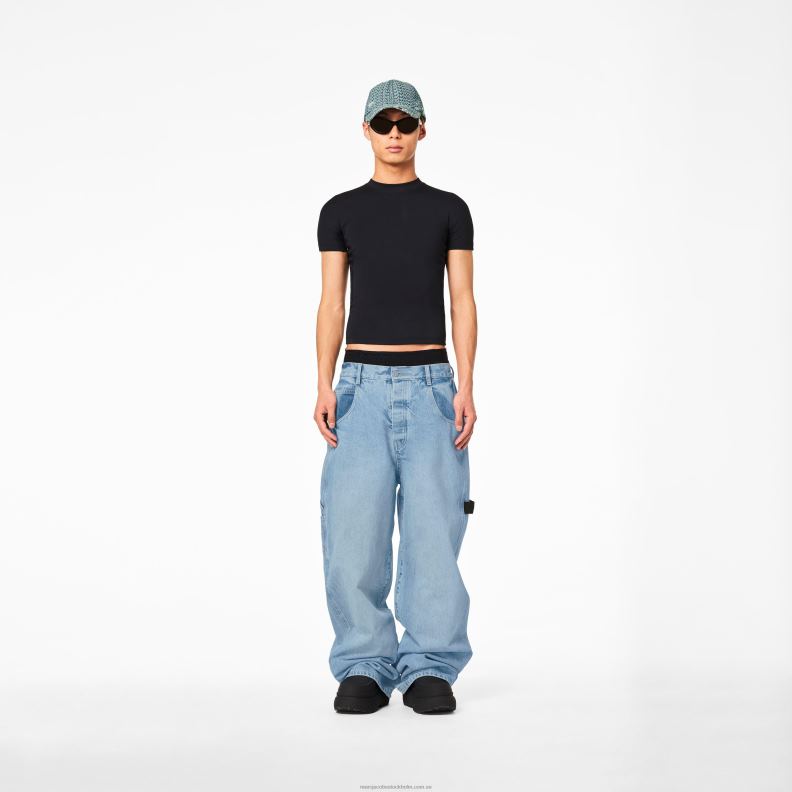 JLX82538 Marc Jacobs den överdimensionerade snickarjeanen