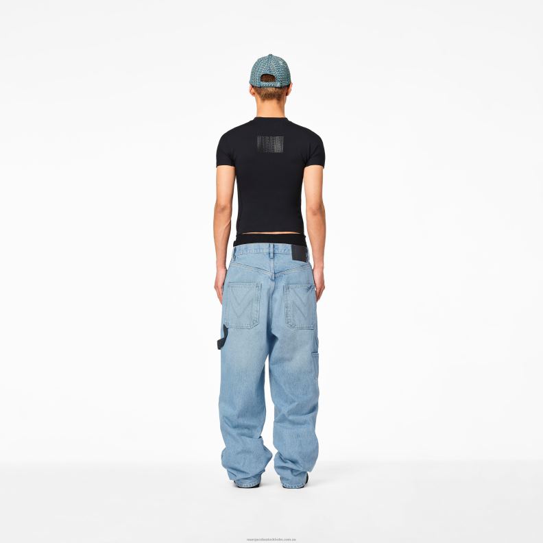 JLX82538 Marc Jacobs den överdimensionerade snickarjeanen