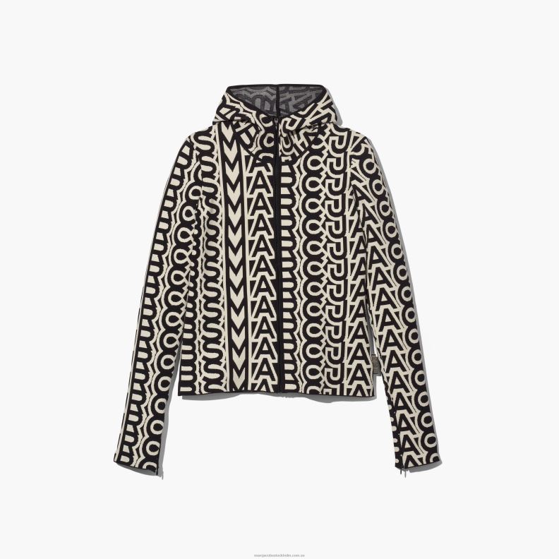 JLX82487 Marc Jacobs monogram scuba zip up
