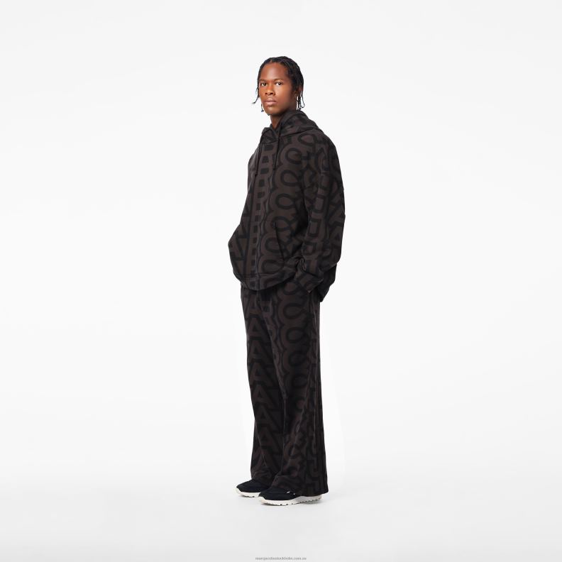 JLX82495 Marc Jacobs monogram överdimensionerad hoodie