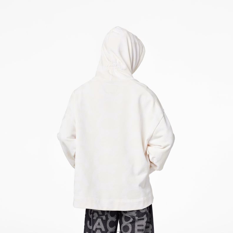 JLX82497 Marc Jacobs monogram överdimensionerad hoodie