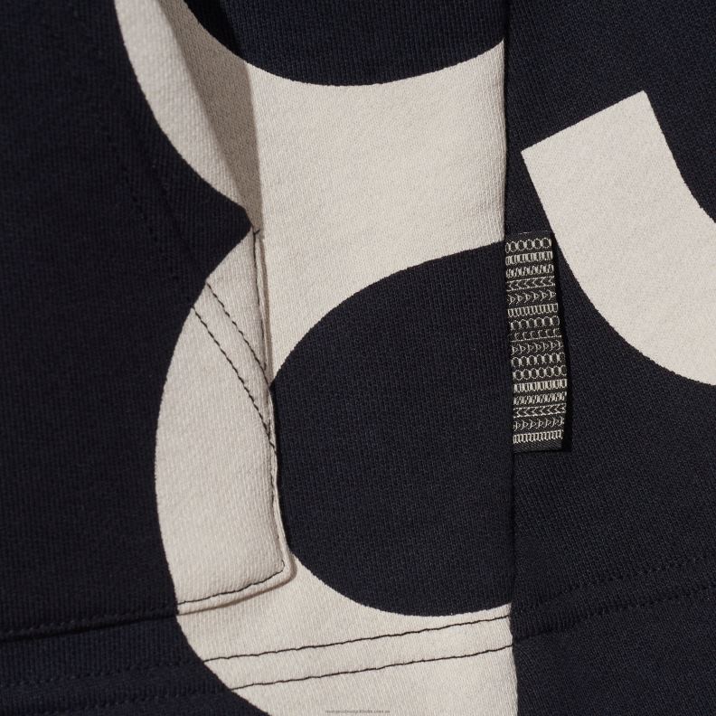 JLX82514 Marc Jacobs monogram överdimensionerad hoodie