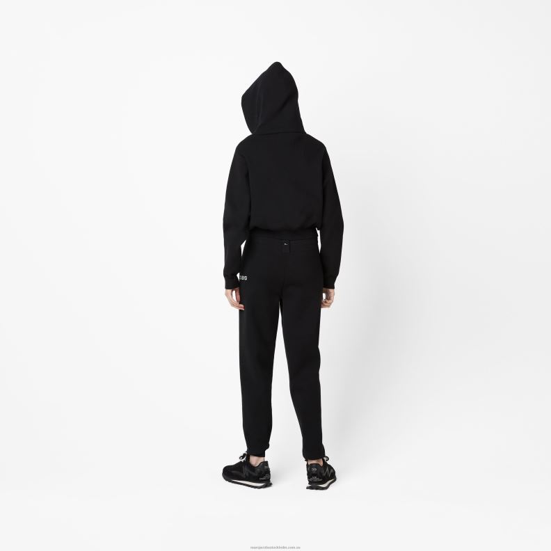 JLX82534 Marc Jacobs den beskurna hoodien med dragkedja