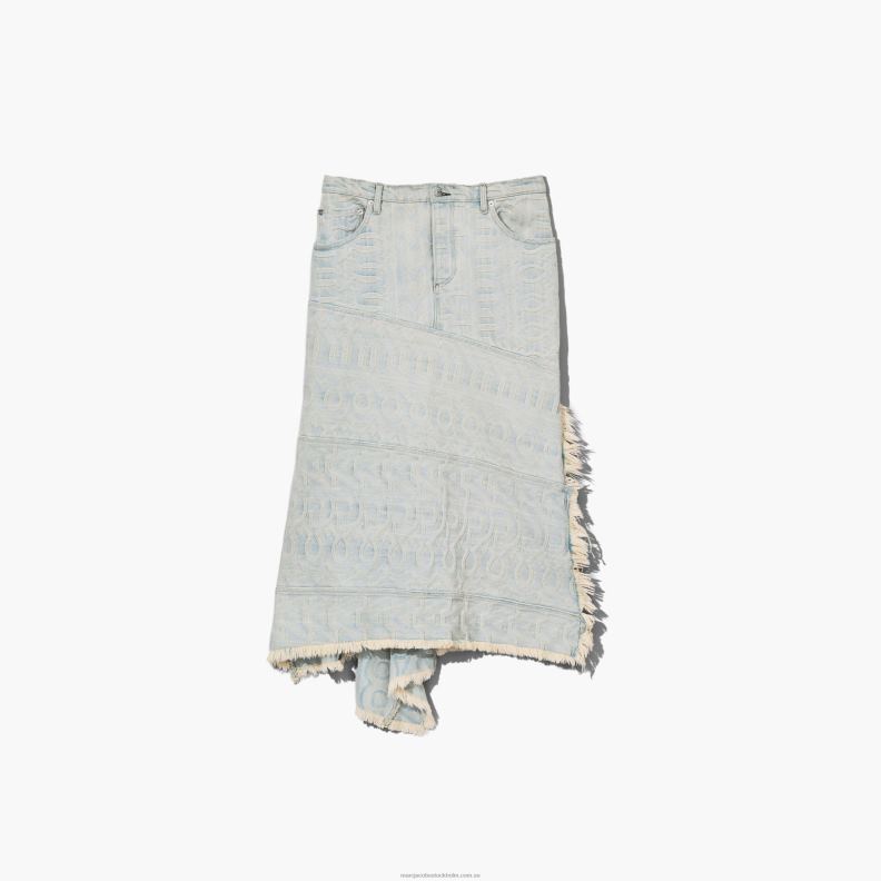 JLX82475 Marc Jacobs jeanskjolen i monogram