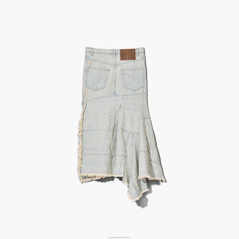 JLX82475 Marc Jacobs jeanskjolen i monogram