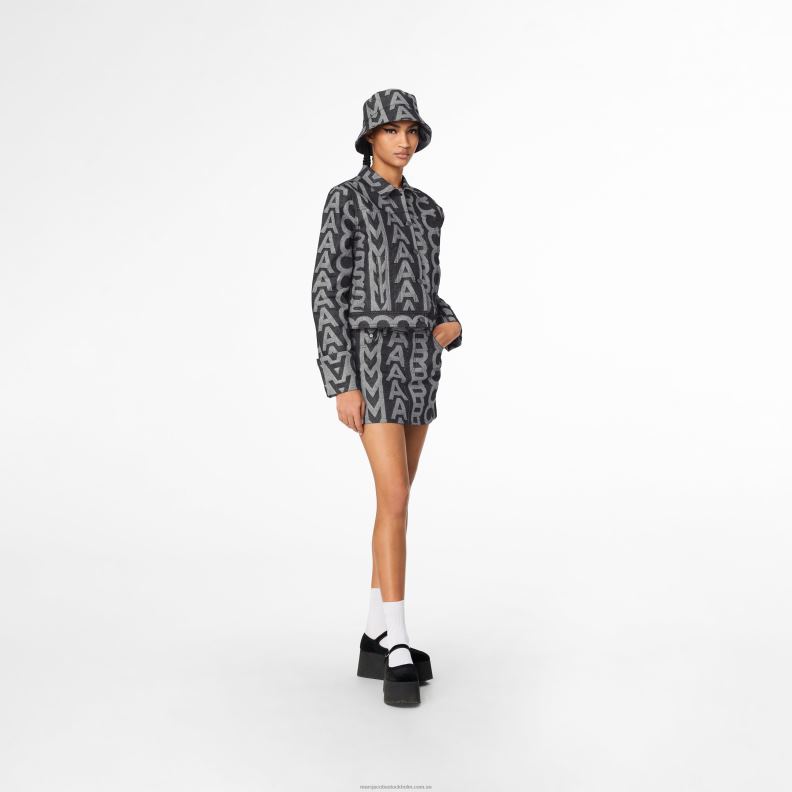 JLX82509 Marc Jacobs denimkjolen i monogram