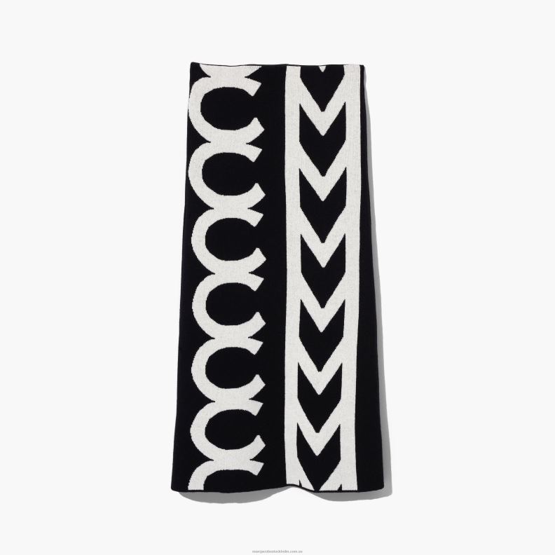 JLX82520 Marc Jacobs den monogramstickade tubkjolen