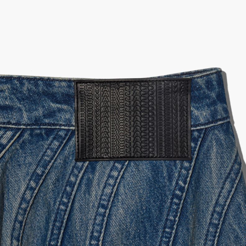 JLX82537 Marc Jacobs den vågiga jeanskjolen