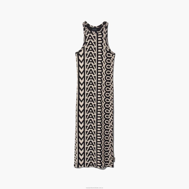 JLX82472 Marc Jacobs racerribbklänningen i monogram