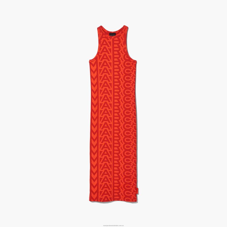 JLX82473 Marc Jacobs racerribbklänningen i monogram