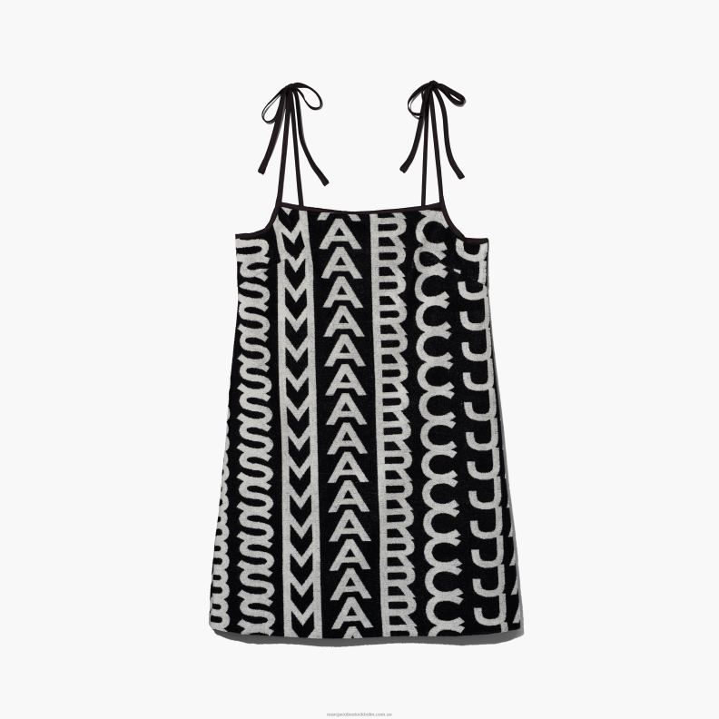 JLX82523 Marc Jacobs monogramklänningen i frottéförkläde