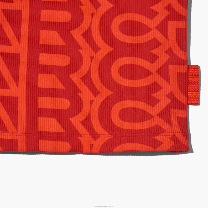 JLX82478 Marc Jacobs monogram rib tank