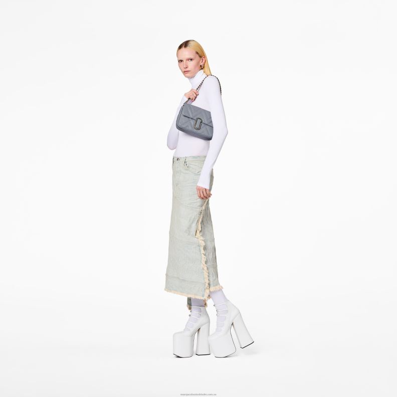 JLX82207 Marc Jacobs den quiltade axelväskan i skinn