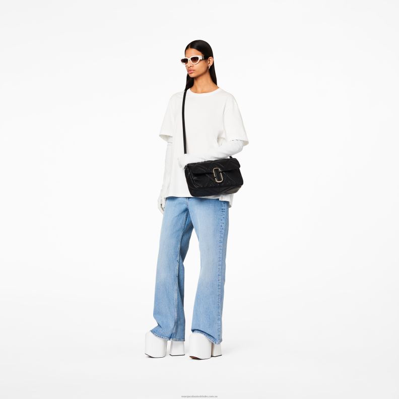 JLX82213 Marc Jacobs den stora axelväskan i vadderat läder