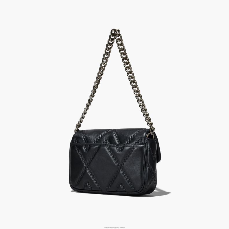 JLX82214 Marc Jacobs den quiltade axelväskan i skinn