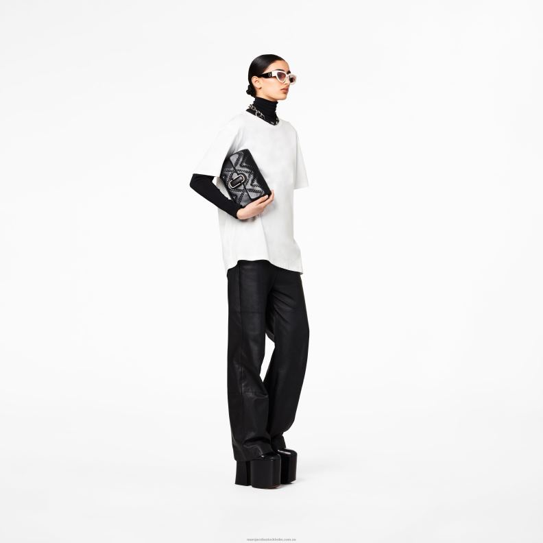 JLX82214 Marc Jacobs den quiltade axelväskan i skinn