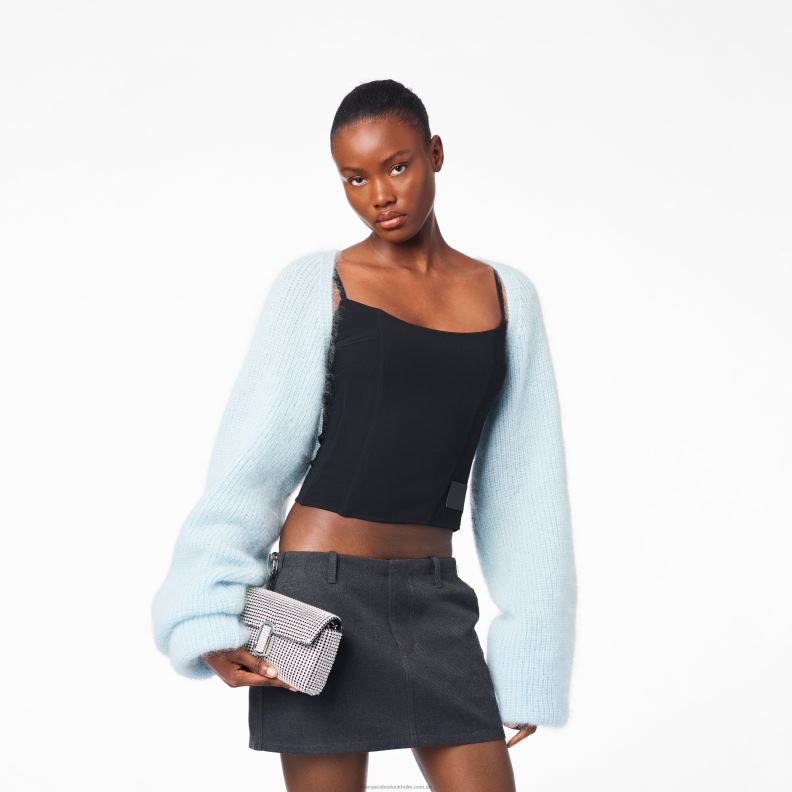JLX82220 Marc Jacobs rhinestone mini axelväska
