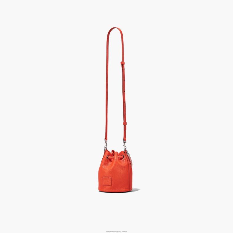 JLX82121 Marc Jacobs läder micro bucket bag