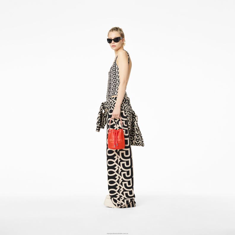 JLX82121 Marc Jacobs läder micro bucket bag