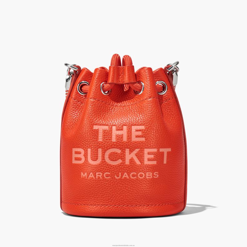 JLX82121 Marc Jacobs läder micro bucket bag