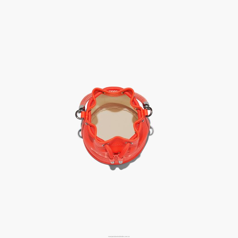 JLX82121 Marc Jacobs läder micro bucket bag