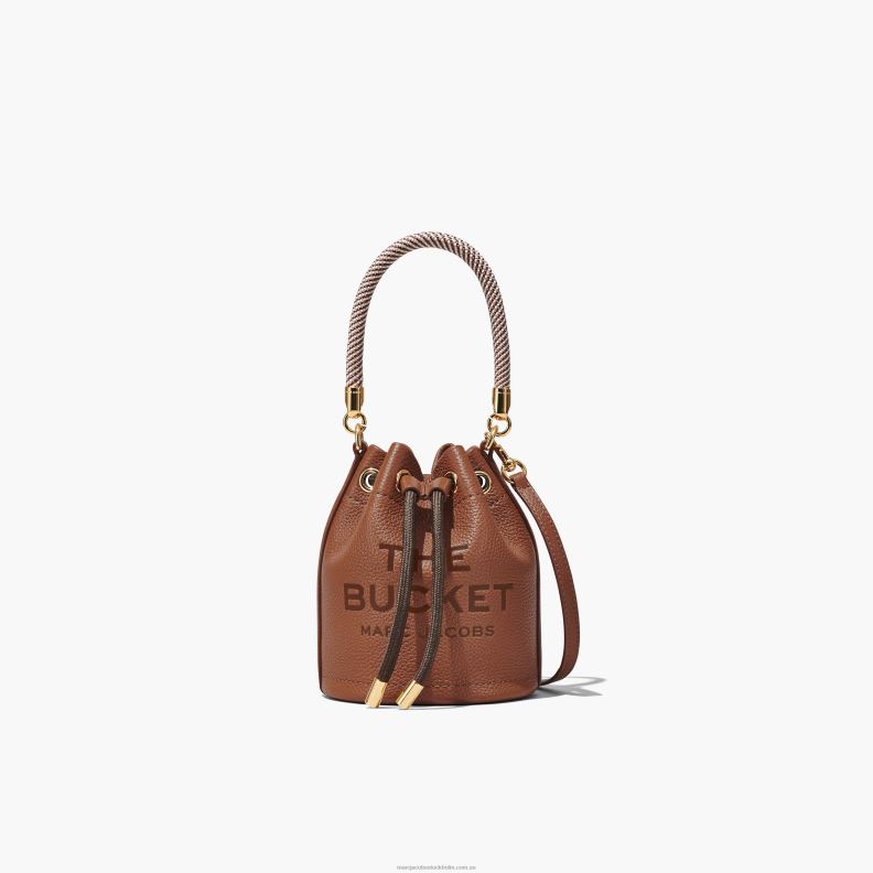 JLX82123 Marc Jacobs läder micro bucket bag