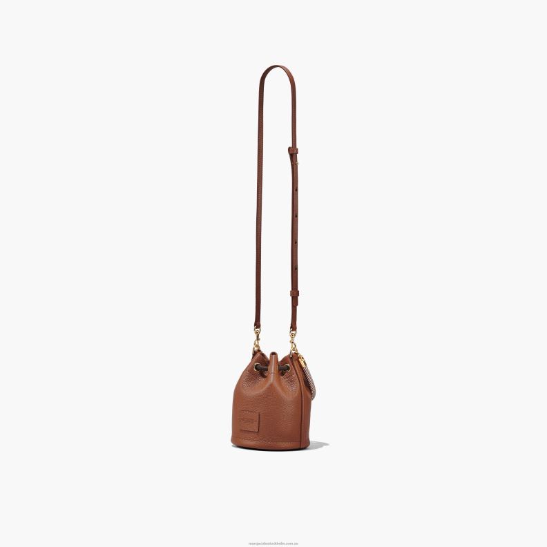 JLX82123 Marc Jacobs läder micro bucket bag