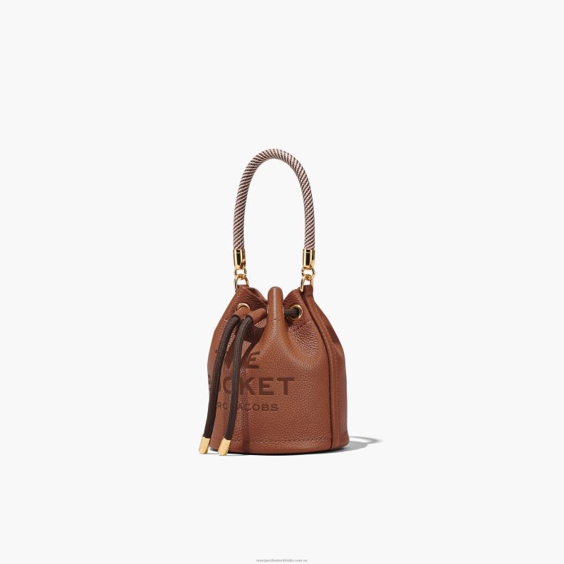 JLX82123 Marc Jacobs läder micro bucket bag