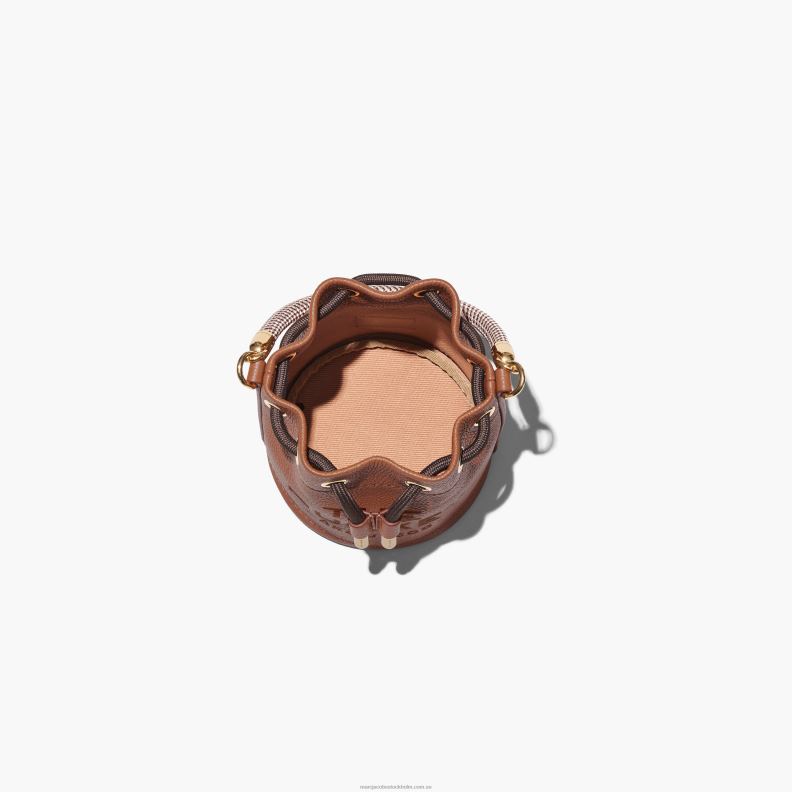 JLX82123 Marc Jacobs läder micro bucket bag