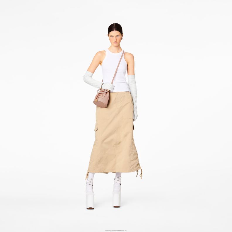 JLX82125 Marc Jacobs läder micro bucket bag