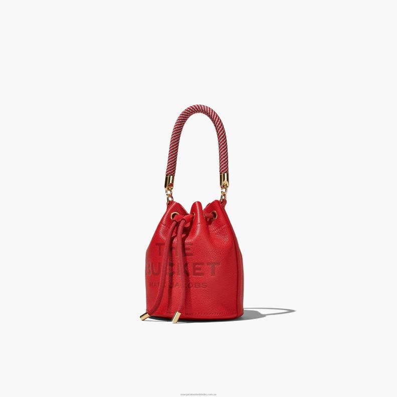 JLX82127 Marc Jacobs läder micro bucket bag