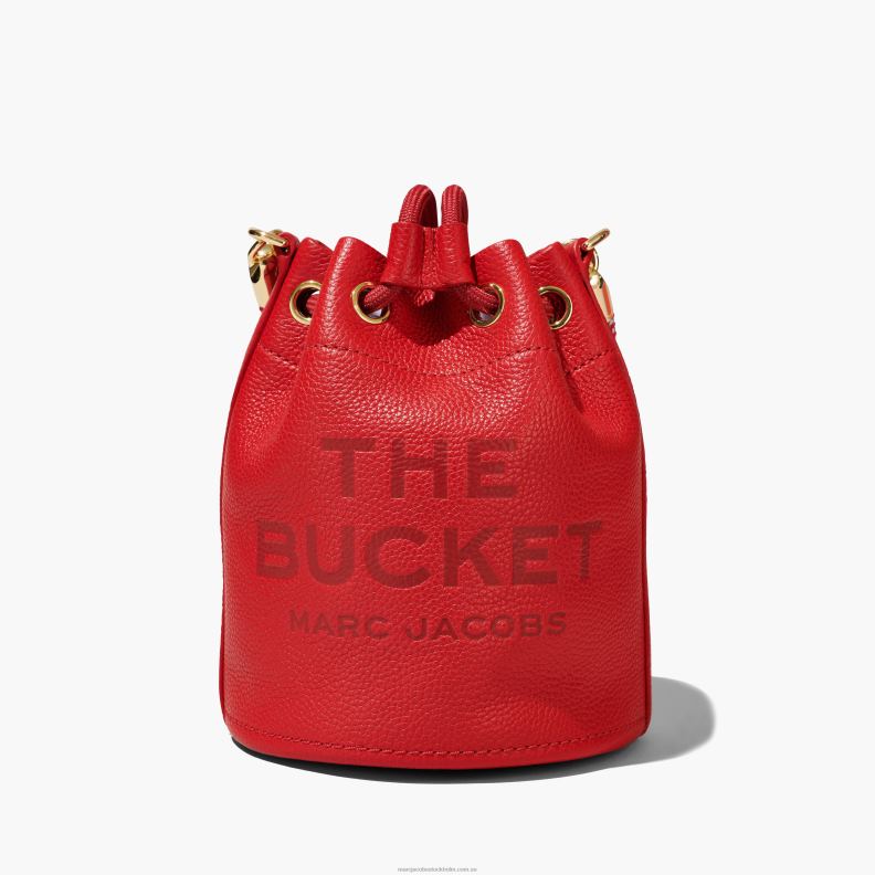 JLX82127 Marc Jacobs läder micro bucket bag