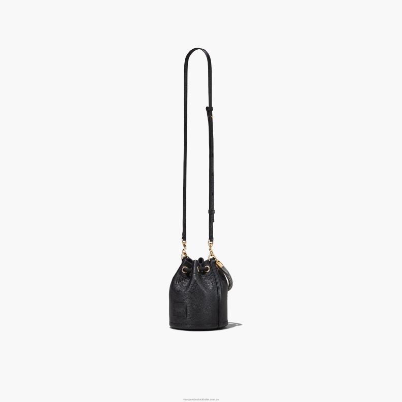 JLX82129 Marc Jacobs läder micro bucket bag
