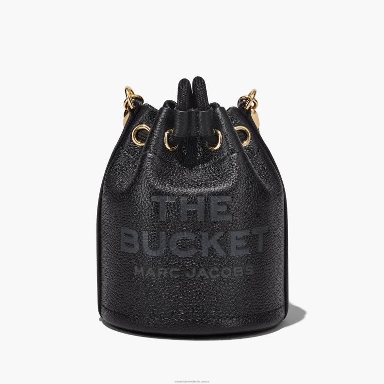 JLX82129 Marc Jacobs läder micro bucket bag
