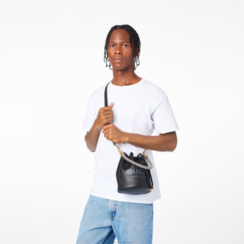 JLX82130 Marc Jacobs läderhinkväskan