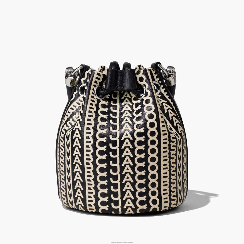 JLX82140 Marc Jacobs mikro bucket-väskan i monogramläder