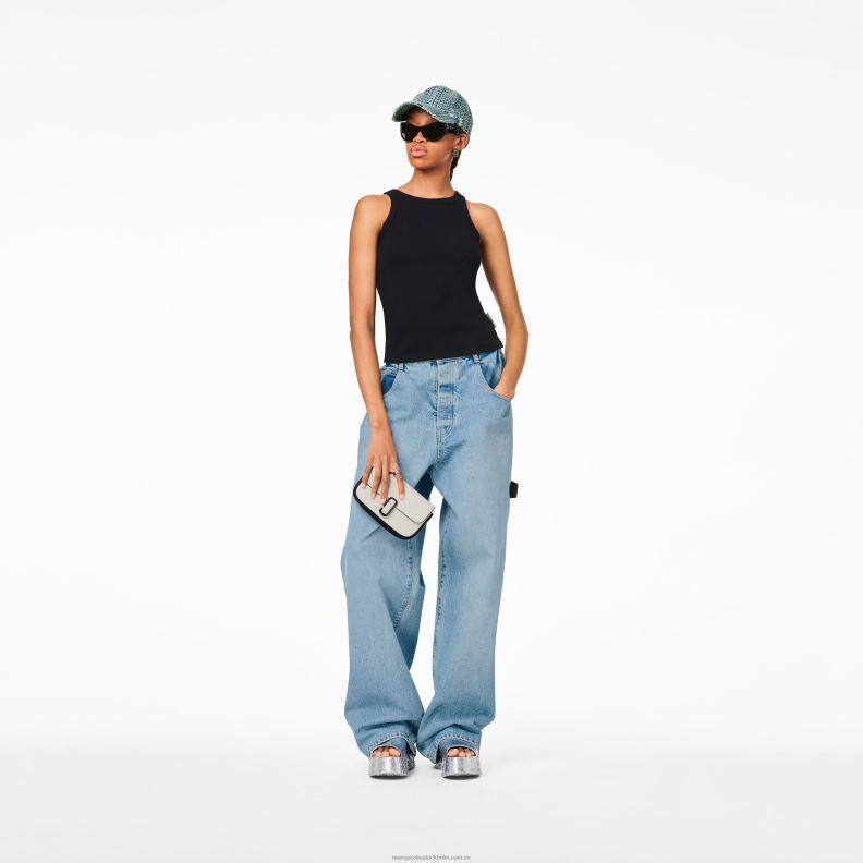 JLX82172 Marc Jacobs den tvåfärgade miniväskan