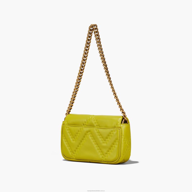 JLX82212 Marc Jacobs den quiltade miniväskan i läder