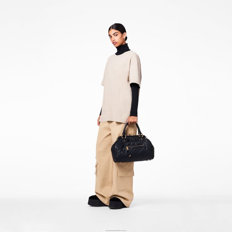 JLX82201 Marc Jacobs re-edition stamväska i quiltad läder