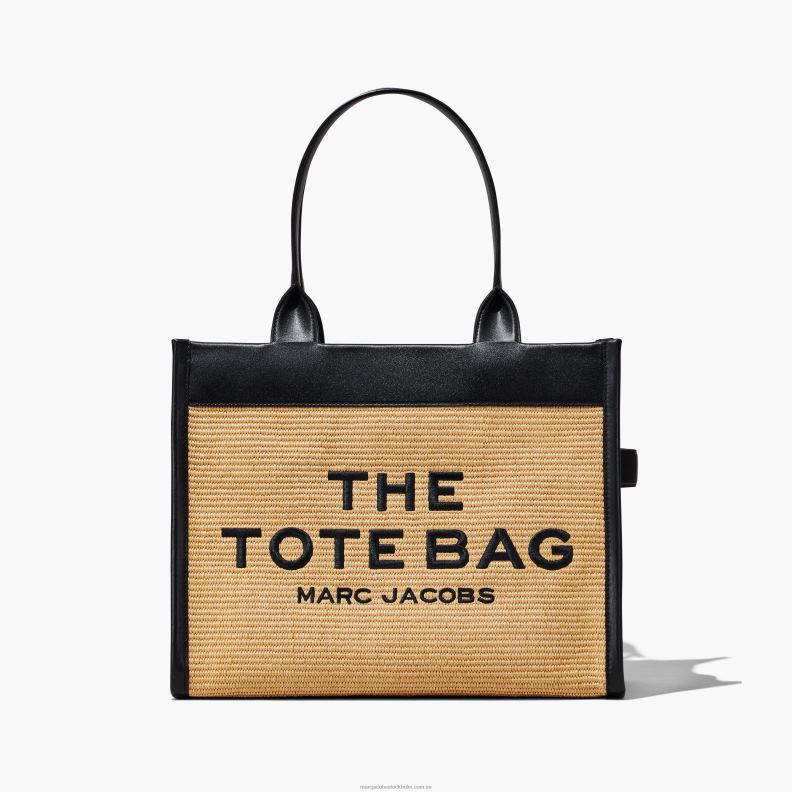 JLX82104 Marc Jacobs den vävda stora tygväskan