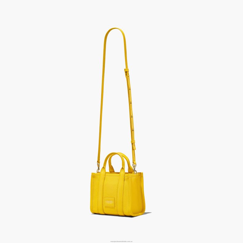 JLX8210 Marc Jacobs mikro-tote-väskan i läder